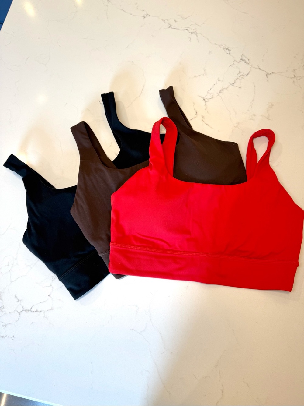 *Bundle of 3* •Medium• CRZ YOGA Butterluxe U Back Longline Sports Bra